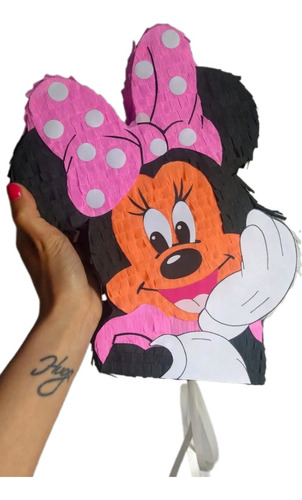 Piñata Artesanal Minnie Mouse