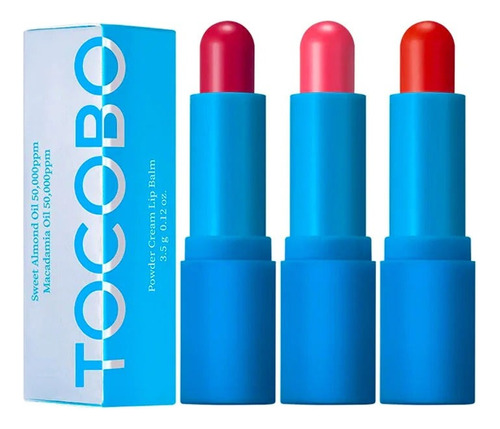 Tocobo - Powder Cream Lip Balm Balsamo Labial Coreano
