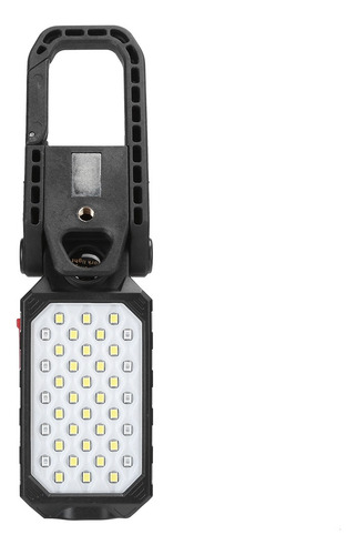 Lámpara De Trabajo, Usb Recargable Imán Linterna Portátil Wo