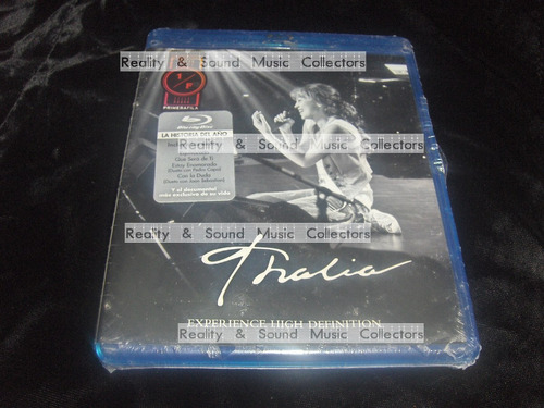 Thalia Primera Fila Blu Ray Original De Coleccion
