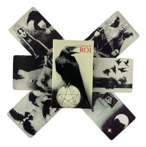 Tarot Murder Of Crows Cuervo Mazo De 78 Cartas 10.5 X 6 Cm