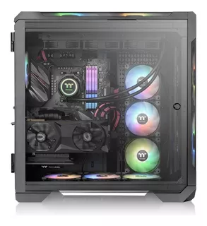 Gabinete Pc Gamer Thermaltake View 51 Tg Argb Black Gaming