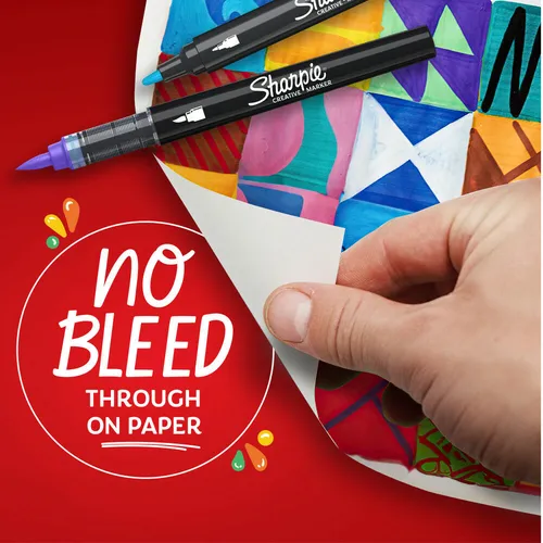 Est Marcador Sharpie Acrilico P/pincel X5