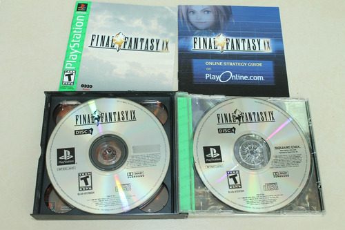 Final Fantasy Ix 9 Para Playstation 1 Y Ps 2. Completo. (Usado)