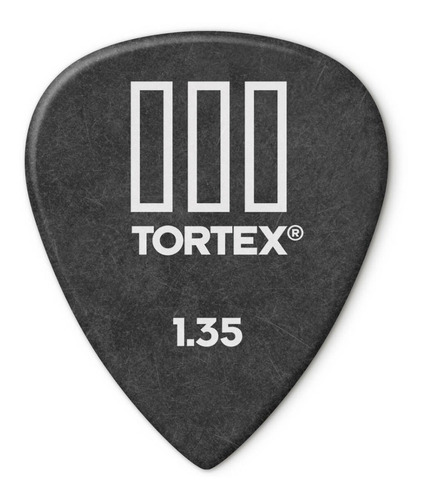 10 Palhetas Jim Dunlop Tortex Iii 1.35mm