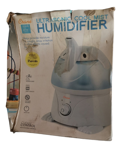 Humidificador Crane Ultrasónico Cool Mist 3.8l Elefante