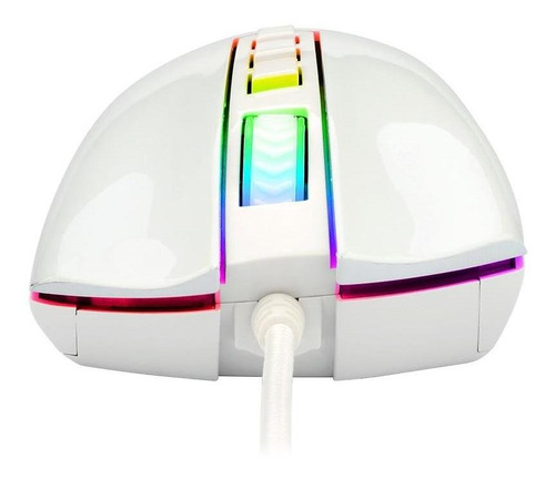 Mouse Gamer Redragon King Cobra Lunar White Rgb 24000 Dpi