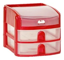 Comprar Cajonera X 2 Cajones Bajos Y Tapa Con Division Colombraro Color Bordó