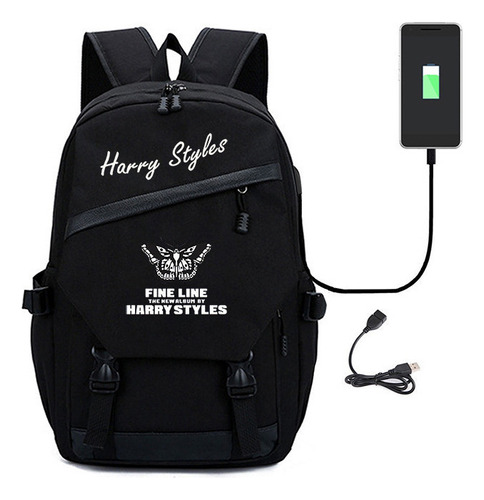 Mochila Leisure Crossb De Gran Capacidad De Harry Styles, No