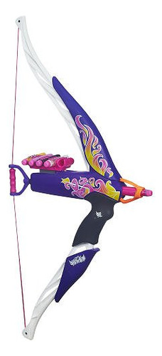 Nerf Rebelle Heartbreaker Bow (diseño De Llama).