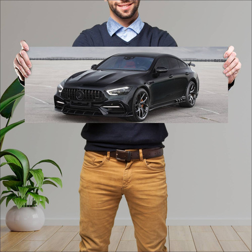 Cuadro 30x80cm Auto 2020 Mercedes Amg Gt 63 S In 352