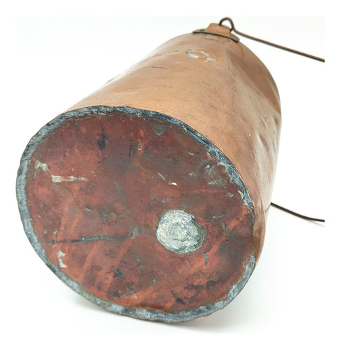 Tarro Lechero Cremero Antiguo De Cobre Puro - Deco Campo (Usado)