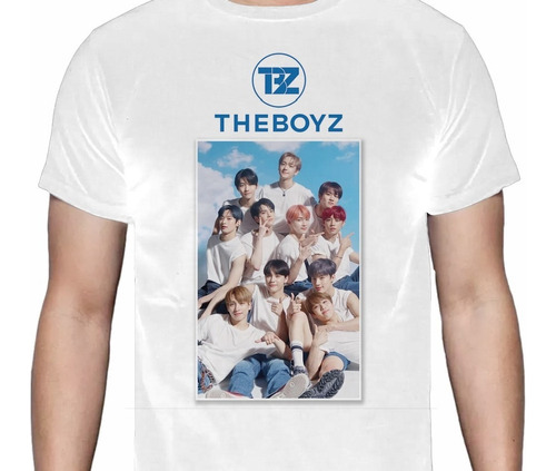 The Boyz - Postal - Blanca - Korea / K-pop - Polera- Cyco