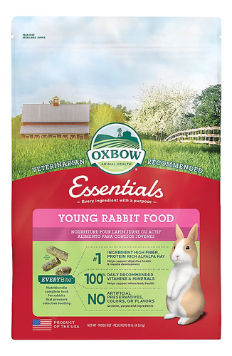 Oxbow Young Rabbid Alimento Para Conejos 6lb