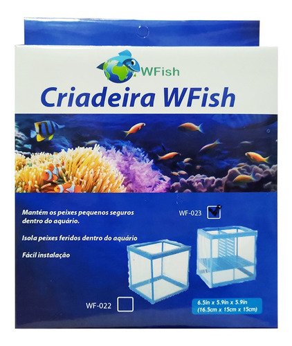 Wfish Criadeira Rede Wf-023 - 16,5cm (c/ Divisória)