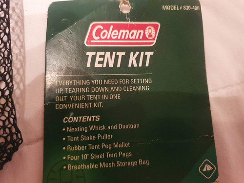 Imagen 2 de 2 de Juego /set De Anclajes Para Carpa Coleman