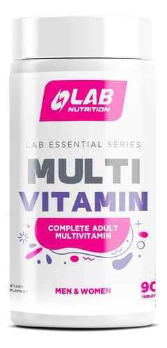 Lab Nutrition Suplemento Multivitaminico Para Adultos, Hombr