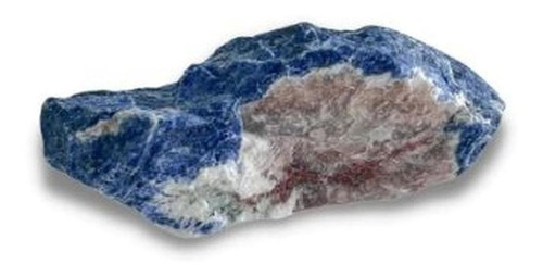 Mineral Sodalita Con Spray Limpia Cristal Y Sal, Con Atma Blanco