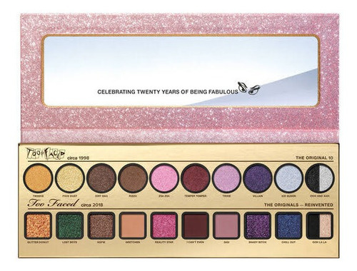Paleta De Sombras Too Faced Then And Now Original Mercado Libre