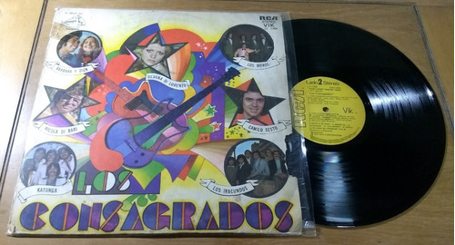 Los Consagrados 1977 Disco Lp Vinilo