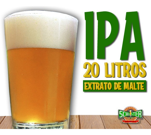 Ipa Kit Insumos Para Cerveja Artesanal - 20 Litros