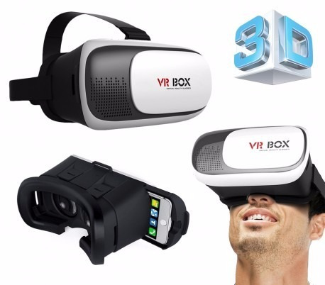 Vr Box Gafas Realidad Virtual 3d Visor 360° Ios Android Iph