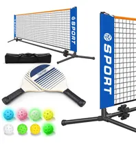 Comprar Juego De Pickleball Portátil 3 En 1 Con Red Y Palas