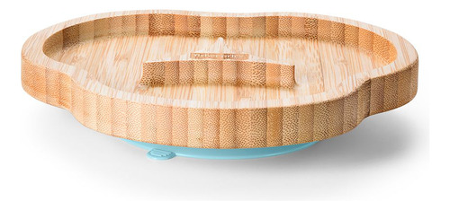 Prato Com Divisórias E Ventosa Bambu E Silicone Fisher Price