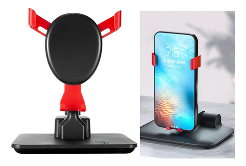 Contador De Pasos Mobile Wiggler Phone Holder Carga Roja