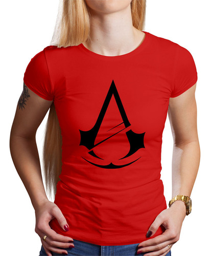 Polo Dama Assassins Logo (d1305 Boleto.store)