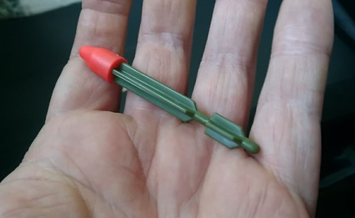 1994 Tyco Battletech Banshee Jet Missile 7 Cms (Usado)