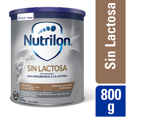 Nutrilon Sin Lactosa En Lata De 1 De 800g - 0 Meses A 2 Años
