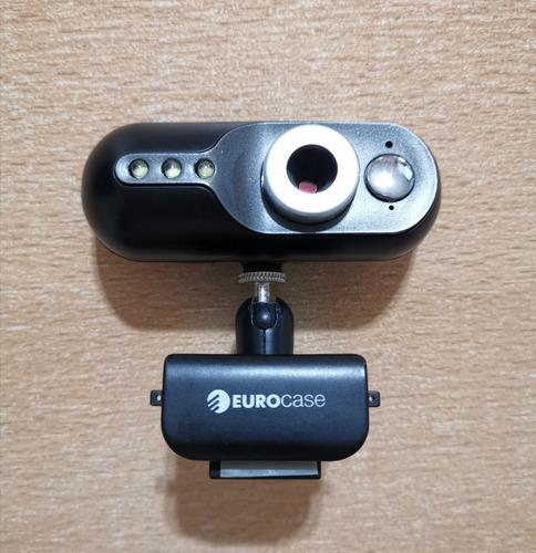 Webcam Eurocase Cámara Web Usb 2.0 Eucc-860 Ewall Il 3 M