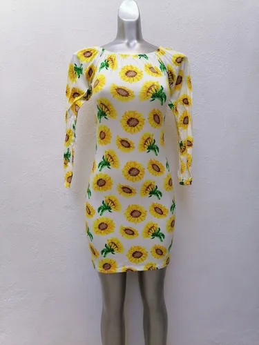 Vestido Moderno Entallado Estampado Flores Antro Fiesta Gl en venta en Puerto Vallarta Jalisco por sólo $ Mexico Vestido Moderno Entallado Estampado Flores Antro Fiesta Gl en venta en Puerto Vallarta Jalisco por sólo $ Mexico