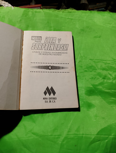 Libro De Colección (Usado)