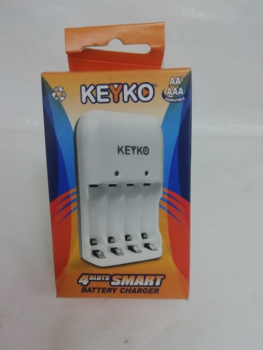 Cargador De  Pilas Keyko 4 Pilas