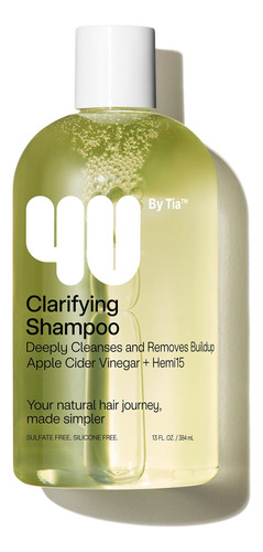 4u By Tia Clarifying Shampoo With Apple Cider Vinegar And He