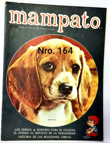 Lote De 5 Revistas Mampatos Años '70 Condición Buena.