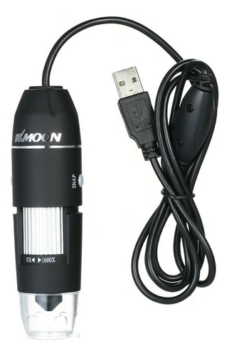 Microscopio Digital Kkmoon Con Aumento De 1600x Y Cable Usb