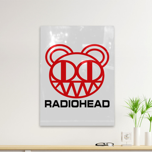 Cuadro Deco Radiohead (d0335 Boleto.store)