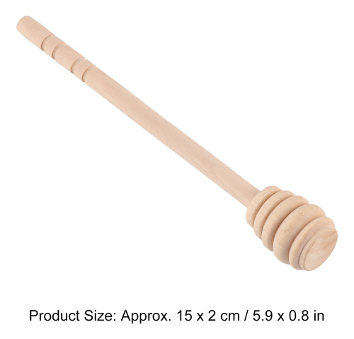 Palitos De Miel De Madera, 10 Unidades