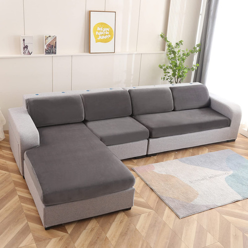 Necolorlife Funda De Terciopelo Para Sofa Modular Universal,