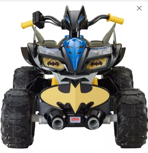 Carrito Cuatrimoto Power Wheels Batman Todo Terreno 12v | Meses sin  intereses