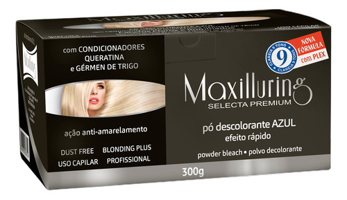Maxilluring Pó Descolorante Selecta Premium 300g Full Tom Claro