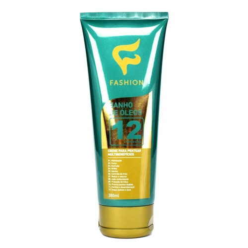 Imagem 1 de 6 de 12 Creme Pentear Banho Óleos Fashion Cósmeticos - Atacado -