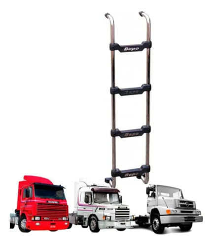 Escalera Trasera  Camion Scania S3 M.benz Bepo Motor Home