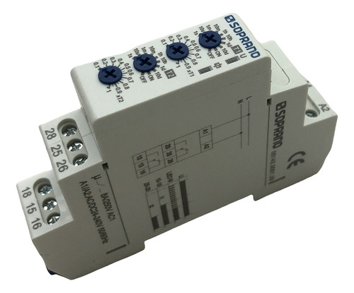 Rele Temporizador Soprano Com Com Dois Tempos Ajuste Fino