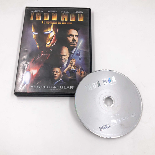 Película Original En Dvd Iron Man El Hombre De Hierro