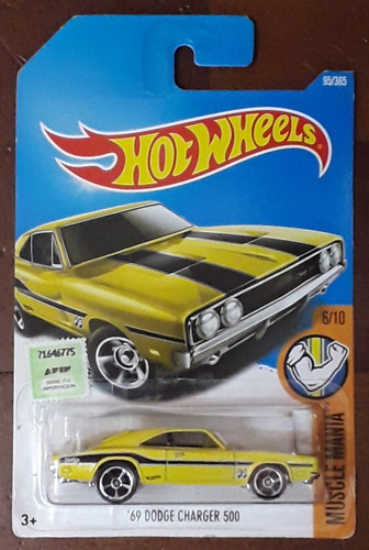 Hot Wheels 2017 - '69 Dodge Charger 500 - #95