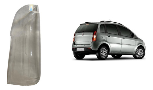 Lente De Faro Trasero P/ Fiat Idea 2010 2011 2012 2013 2014.